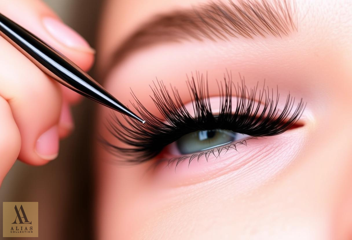 Illustration for section: Техніки накладання накладних вій Правильна техніка на - Вибір накладних вій