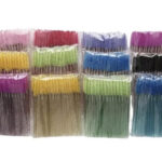 Щіточка глітер нейлонова (50шт) (0801RL)