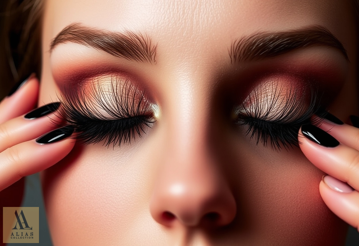 Illustration for section: Виступаючі: Цей тип вій відмінно підходить для вечірні - Накладні вії стиль